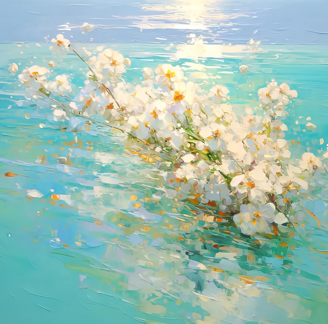 湖水青